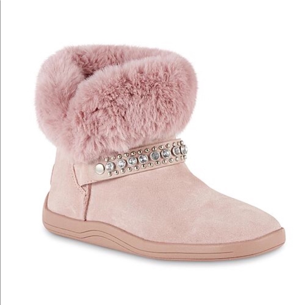 Genuine Leather suede booties, very comfortable!!